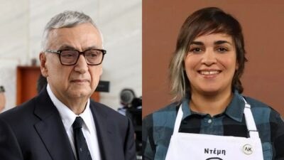 Ο Δημήτρης Σούρας και η Ντέμη Γεωργίου