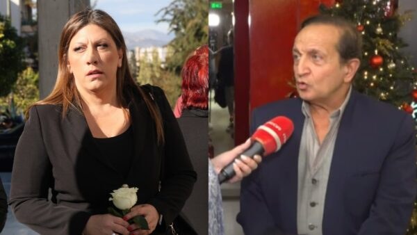 Ο Σπύρος Μπιμπίλας και η Ζωή Κωνσταντοπούλου