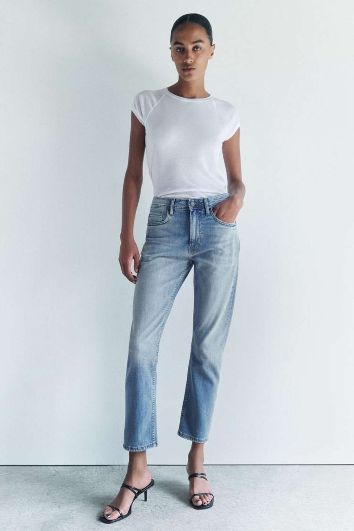 Τζιν Zara crop