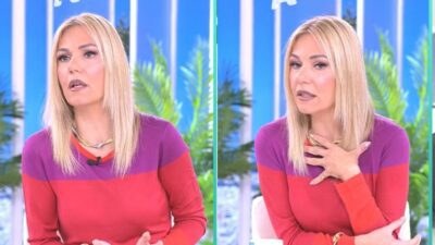 Η Τίνα Μεσσαροπούλου στο Happy Day