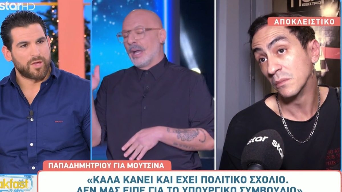 Ο Τόλης Παπαδημητρίου στην κάμερα του breakfast@star