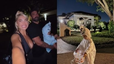 Φωτογραφίες από την οικογένεια της Ιωάννας Τούνη στον εορτασμό του Halloween