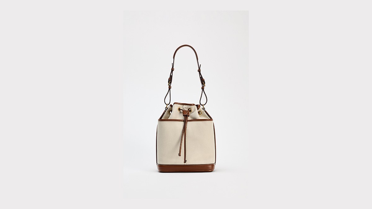 τσάντα πουγκί zara