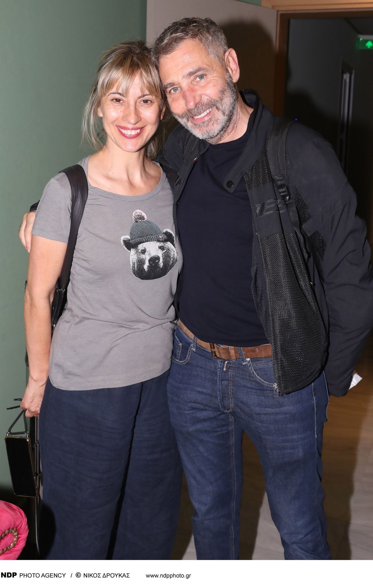 Η Βίκυ Βολιώτη και ο Θοδωρής Αθερίδης σε δημόσια εμφάνιση