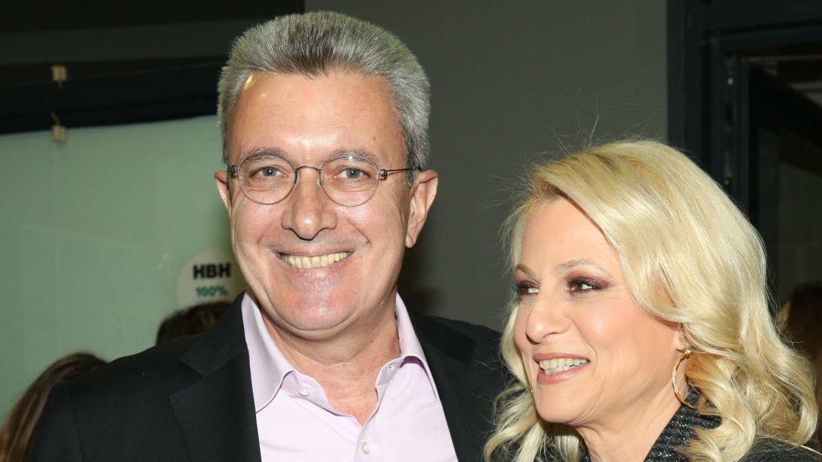 Ο Νίκος Χατζηνικολάου και η Κρίστη Τσολακάκη