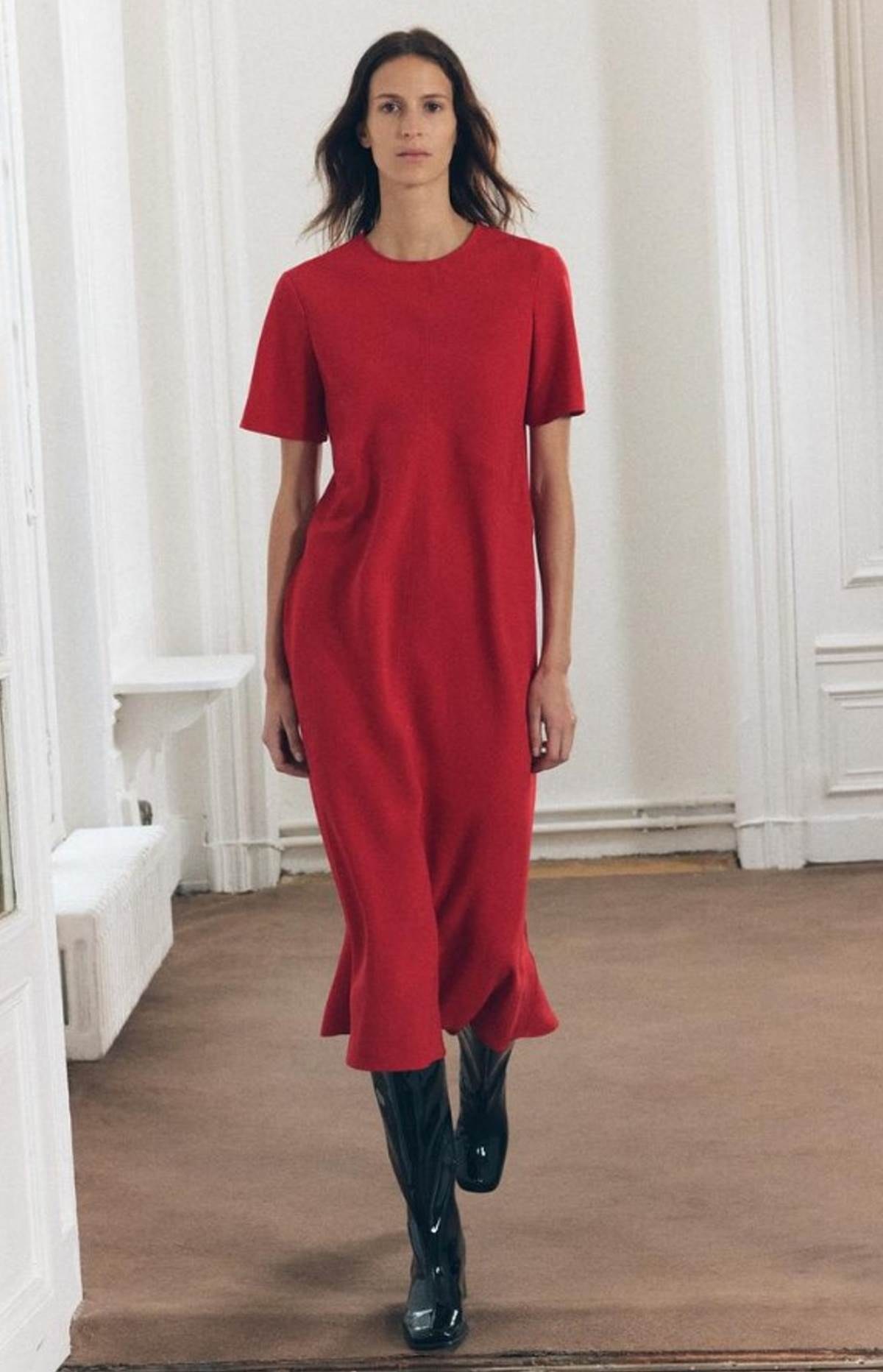Φόρεμα Zara σε κόκκινο χρώμα