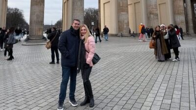 Η Τίνα Μεσσαροπούλου στο Βερολίνο