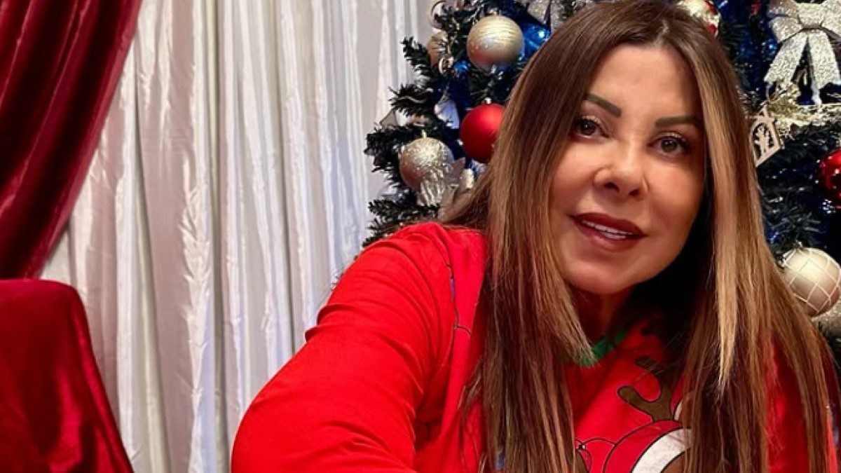 Η Άντζελα Δημητρίου στο Instagram.