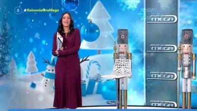 Η Ανθή Βούλγαρη στο Κοινωνία ώρα Mega