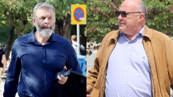 Ο Απόστολος Γκλέτσος και ο Αχιλλέας Μπέος.
