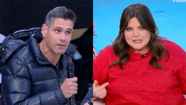 Ο Δημήτρης Ουγγαρέζος και η Δανάη Μπάρκα.