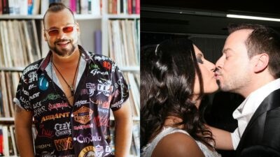 Ο Χρήστος Δάντης σήμερα και παλιότερα στον γάμο του