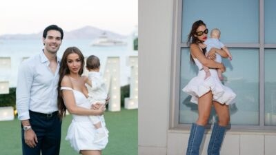 Η Ελένη Φουρέιρα, ο Αλμπέρτο Μποτία και ο γιος τους