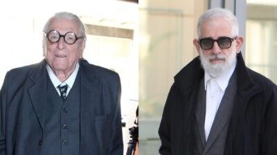 Ο Πέτρος Φιλιππίδης και ο Κώστας Βουτσάς (κολάζ)
