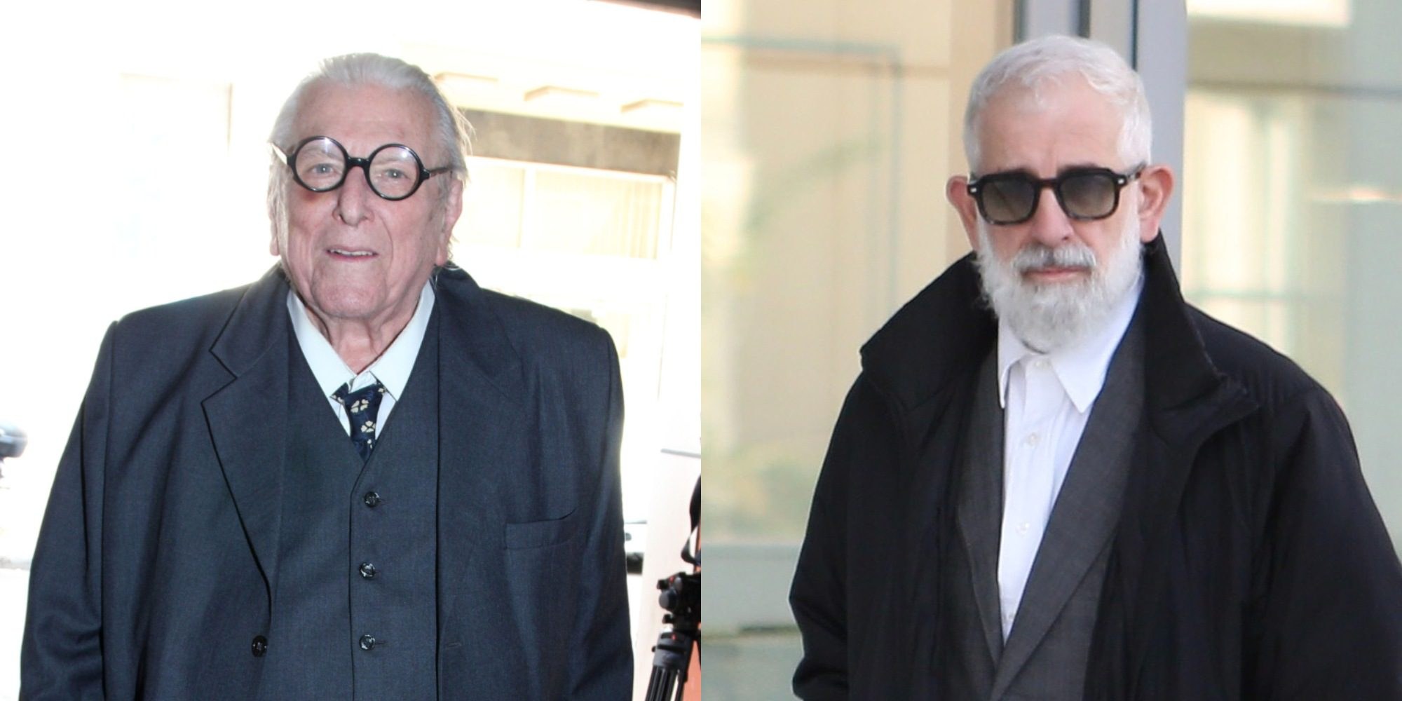 Ο Πέτρος Φιλιππίδης και ο Κώστας Βουτσάς (κολάζ)