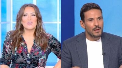 Η Ναταλία Γερμανού και ο Κώστας Τσουρός