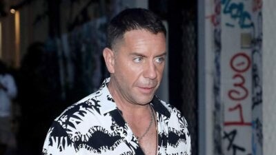 Ο Γιώργος Μαζωνάκης σε έξοδό του