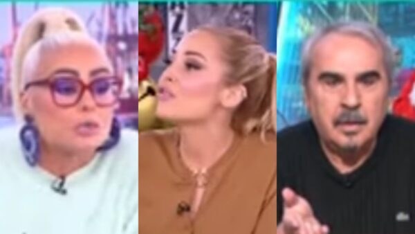 Η Άρια Καλύβα Ο Βαγγέλης Περρήςκαι η Ελένη Βουλγαράκη (κολάζ)