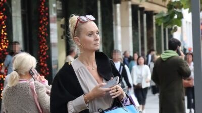 Η Κατερίνα Γκαγκάκη στο κέντρο της Αθήνας