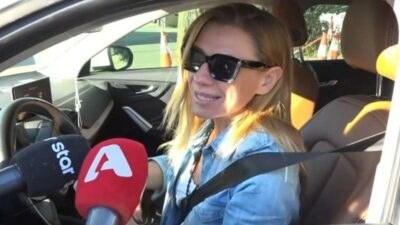 Η Κατερίνα Καραβάτου μίλησε στις κάμερες για τις φήμες που θέλουν τον Νίκο Μουτσινά να μίλησε και πάλι με την Μαρία Ηλιάκη