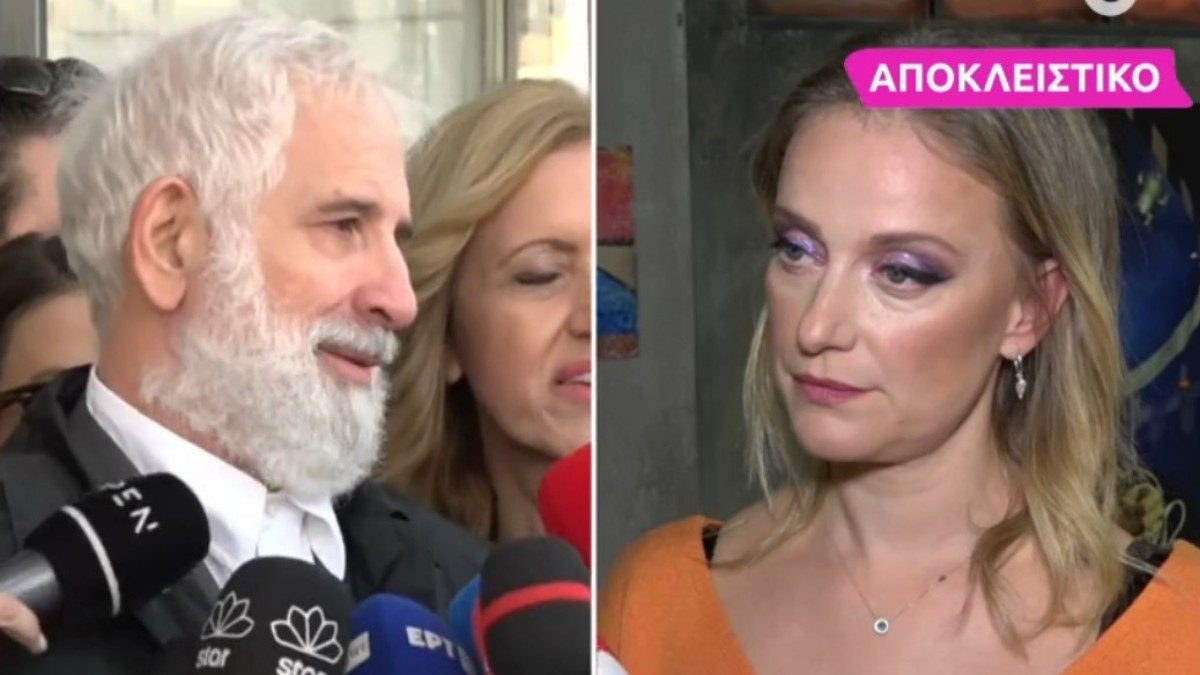 Η Λένα Δροσάκη και ο Πέτρος Φιλιππίδης