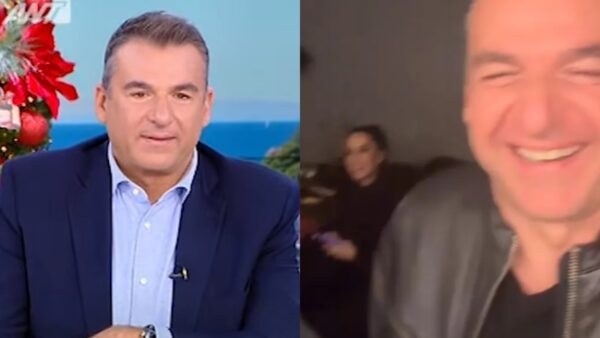 Ο Λιάγκας στο Πρωινό και ο Λιάγκας με την Αντωνά στο καμαρίνι του Ρέμου