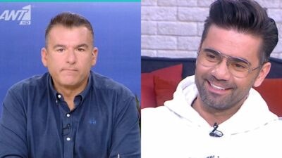 Ο Γιώργος Λιάγκας και ο Μαραντίνης