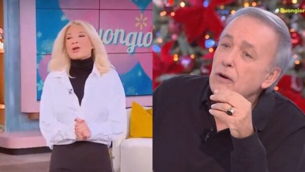 Η Φαίη Σκορδά και ο Ανδρέας Μικρούτσικος στο Buongiorno.