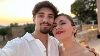 Ο Κώστας Νικούλι με την Κατερίνα Μαούτσου