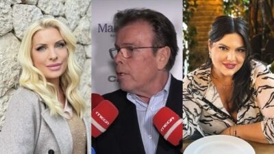 Ο Παπανώτας, η Μενεγάκη και η Μπάρκα (κολάζ)