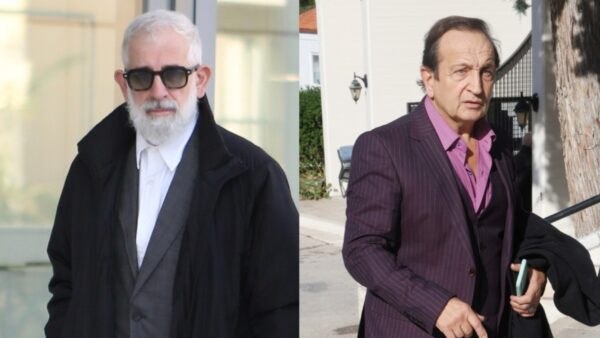 Ο Πέτρος Φιλιππίδης και ο Σπύρος Μπιμπίλας