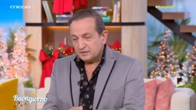 Ο Σπύρος Μπιμπίλας στο πλατό του Buongiorno