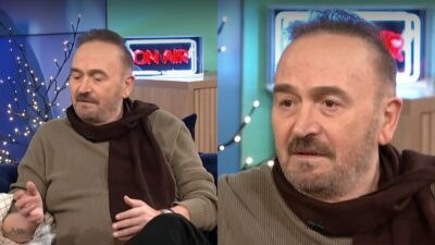 Ο Σταμάτης Γονίδης στο πλατό της ερτ