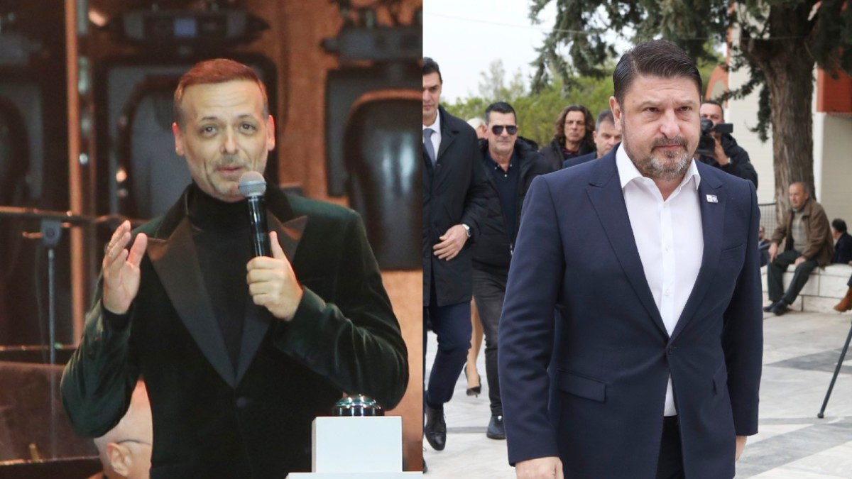 Ο Χάρης Δούκας και ο Νίκος Χαρδαλιάς