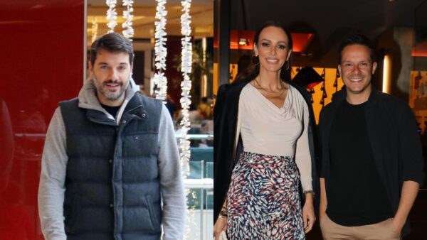 Ο Παναγιώτης Χατζηδάκης, η Μπέττυ Μαγγίρα και ο Δημήτρης Μακαλιάς