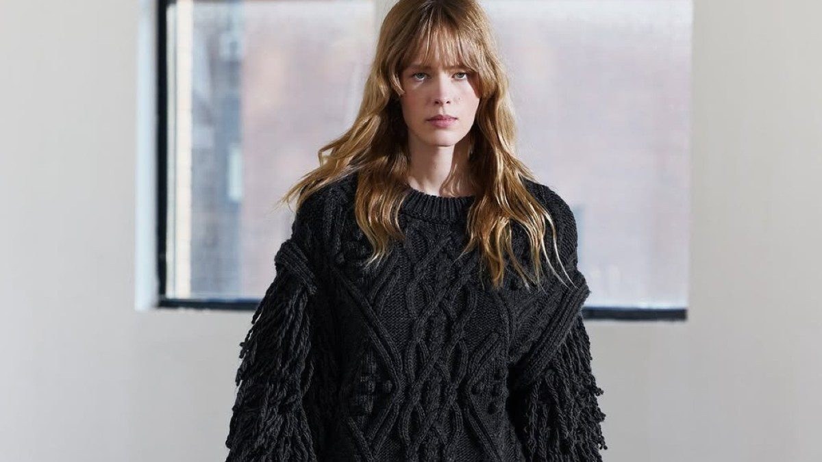 γούνινο jacket zara