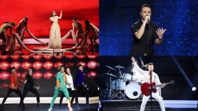 Eurovision εμφανίσεις
