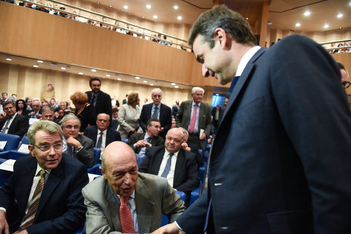 Κώστας Σημίτης, Κυριάκος Μητσοτάκης
