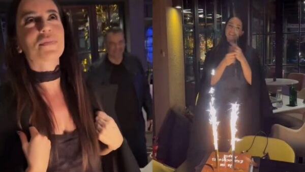 Φωτογραφίες από τα γενέθλια της Μαρίας Αντωνά με τον Γιώργο Λιάγκα