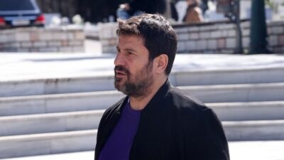 Ο Αλέξης Γεωργούλης στους δρόμους της Αθήνας