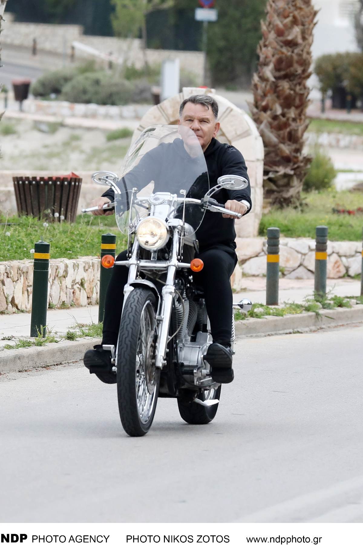 Ο Αλέξης Κούγιας στη μηχανή του