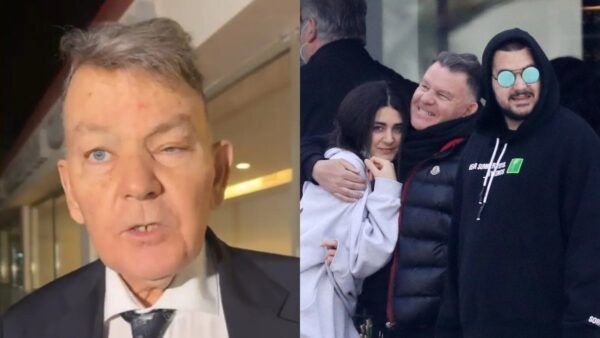Ο Αλέξης Κούγιας με τα παιδιά του