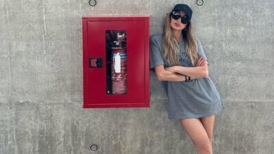 Η Δέσποινα Βανδή σε καλοακιρινές διακοπές