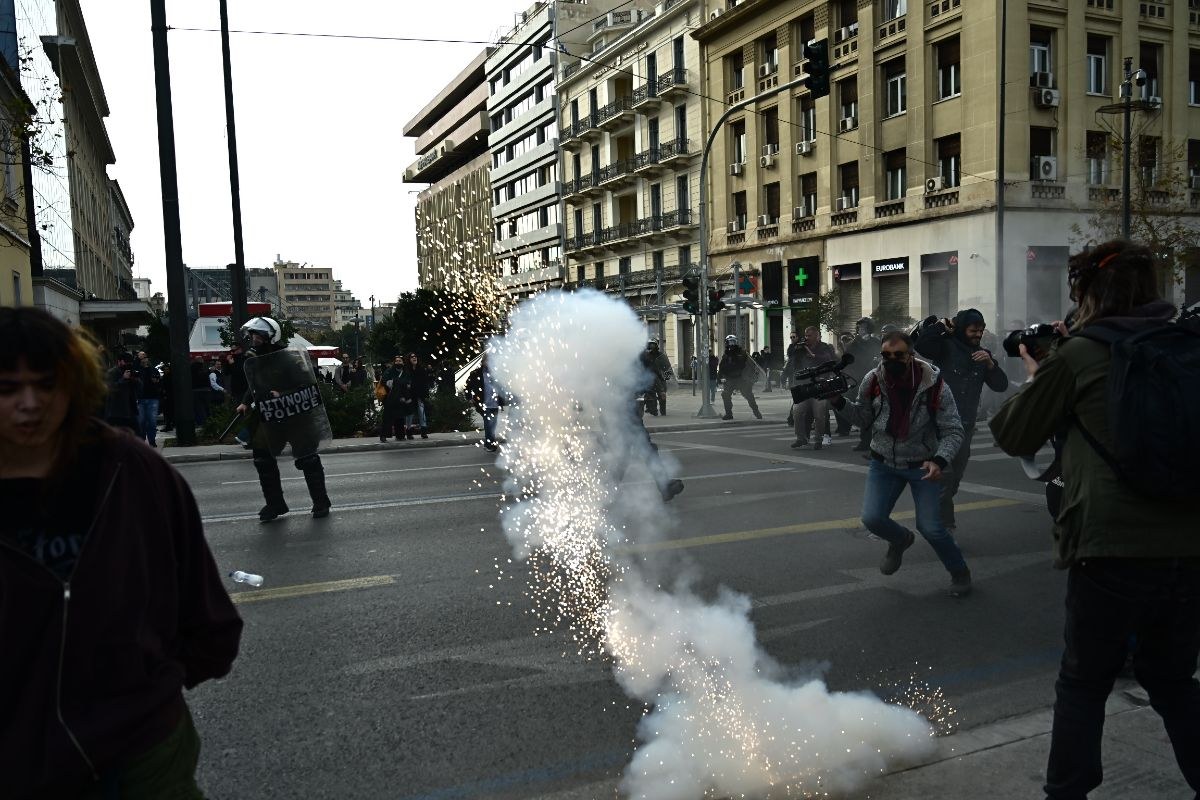 Επεισόδια για τα Τέμπη