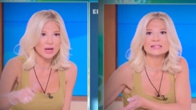 Η Φαίη Σκορδά στο Buongiorno