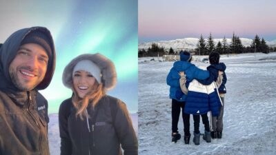 Η ανάρτηση της Καλομοίρας στο Instagram από την Ισλανδία.