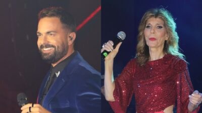 Η Κατερίνα Στανίση και ο Ηλίας Βρεττός