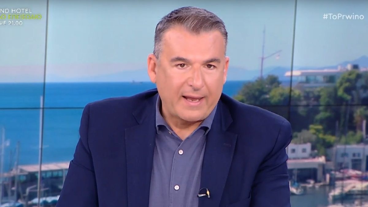 Ο Γιώργος Λιάγκας στο Πρωινό