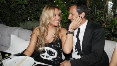 Η Ναταλία Γερμανού και ο Πέτρος Ίμβριος το 2010.