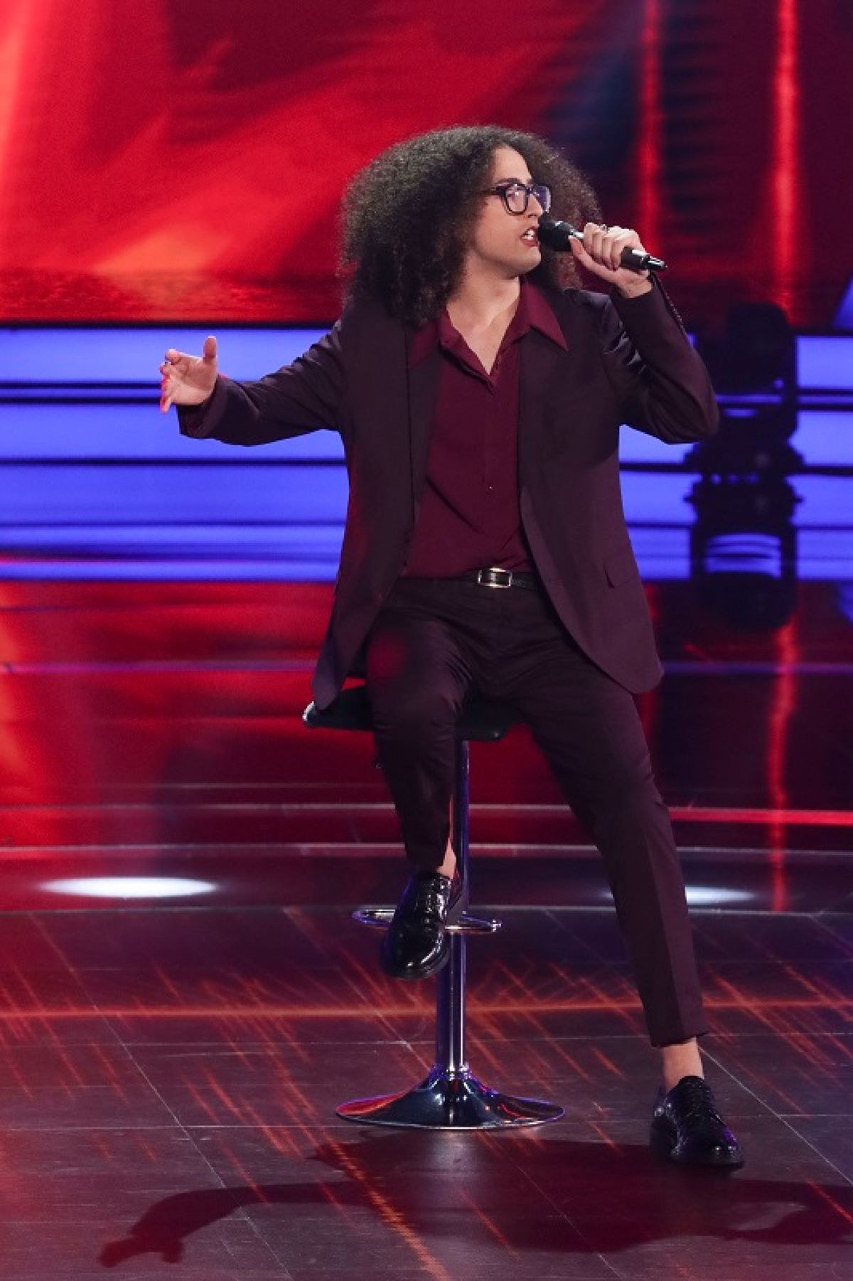 Ο Πάνος Κατσιέρης στο The Voice.